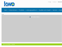 Tablet Screenshot of kwo-kunststoffteile.de